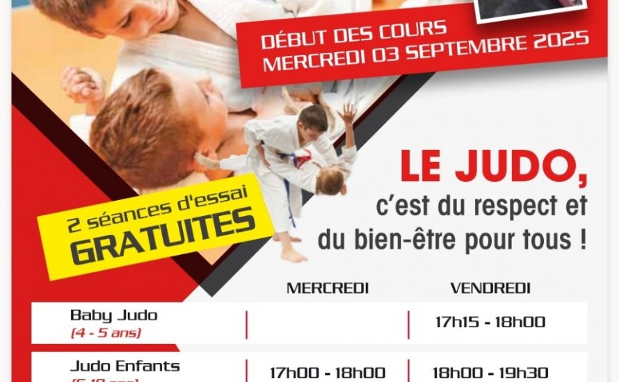 REPRISE DES COURS SEPTEMBRE 2025